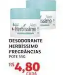Assaí Atacadista Herbissimo - desodorante fregrâncias oferta