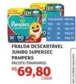 Assaí Atacadista Pampers - fralda descartável jumbo supersec oferta