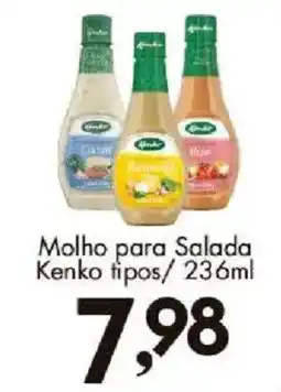 Confiança Supermercados molho para salada kenko tipos oferta