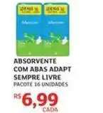 Assaí Atacadista Sempre livre - absorvente com abas adapt oferta