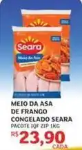 Assaí Atacadista Seara - meio da asa de frango congelado oferta