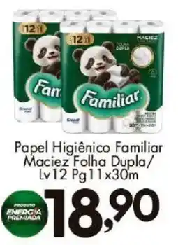 Confiança Supermercados Papel Higiênico Familiar oferta