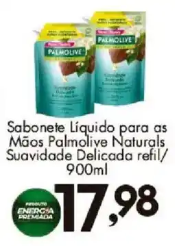 Confiança Supermercados Sabonete líquido para as mãos palmolive naturais suavidade delicada refil oferta