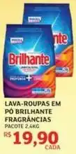 Assaí Atacadista Brilhante - lava-roupas em pó fragrâncias oferta