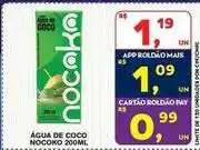 Roldão Água de coco oferta