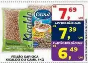 Roldão Camil - feijão carioca kicaldo ou oferta