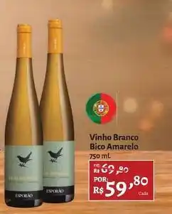 Novo Atacarejo Bico amarelo - vinho branco oferta