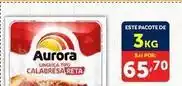 Roldão Aurora - linguiça tipo calabresa oferta