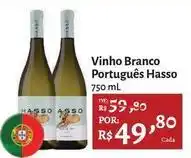 Novo Atacarejo Português hasso - vinho branco oferta
