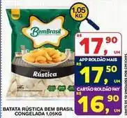 Roldão Bem brasil - batata rustica congelada oferta