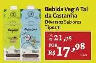 Novo Atacarejo A tal da castanha - bebida veg oferta