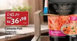 Novo Atacarejo Brazilian fish - camarão oferta