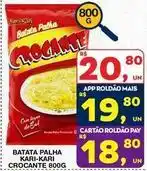 Roldão Crocante - batata palha oferta