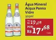 Novo Atacarejo Acqua panna - água mineral vidro oferta