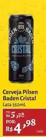 Novo Atacarejo Cristal - cerveja pilsen baden oferta