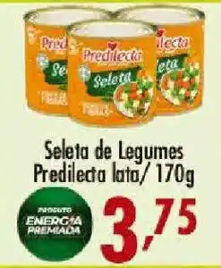 Confiança Supermercados Seleta de Legumes Predilecta lata oferta