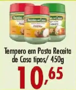 Confiança Supermercados Tempero em Pasta Receita de Casa tipos oferta