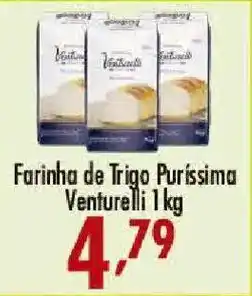 Confiança Supermercados Farinha de Trigo Puríssima Venturelli oferta
