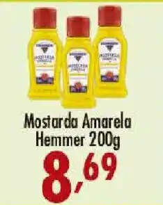Confiança Supermercados Mostarda amarela hemmer oferta