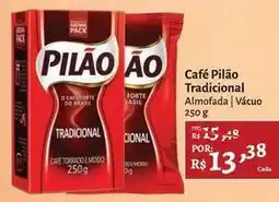 Novo Atacarejo Pilão - café tradicional oferta