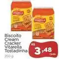 Novo Atacarejo Vitarella - biscoito cream cracker tostadinha oferta