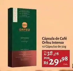Novo Atacarejo Orfeu - capsula de cafe intenso oferta