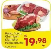 Novo Atacarejo Peito, acém, chambaril dianteiro, paleta bovina oferta