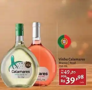 Novo Atacarejo Calamares - vinho oferta
