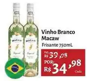 Novo Atacarejo Macaw - vinho branco oferta