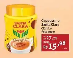 Novo Atacarejo Santa clara - cappuccino oferta