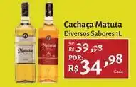 Novo Atacarejo Matuta - cachaça oferta