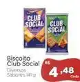Novo Atacarejo Club social - biscoito oferta