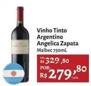 Novo Atacarejo Argentino - vinho tinto angelica zapata oferta