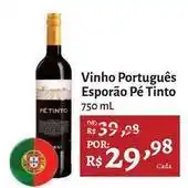 Novo Atacarejo Esporão pé tinto - vinho português oferta