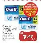Novo Atacarejo Oral-b - creme dental extra branco oferta