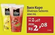 Novo Atacarejo Valle - suco kapo oferta
