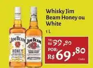 Novo Atacarejo Jim beam - whisky honey ou white oferta