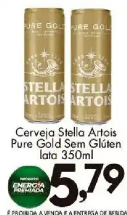 Confiança Supermercados Cerveja Stella Artois Pure Gold Sem Glúten oferta