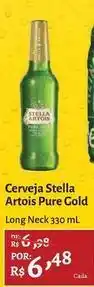 Novo Atacarejo Stella artois - cerveja pure gold oferta