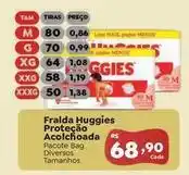 Novo Atacarejo Huggies - fralda proteção acolchãoada oferta