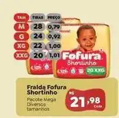 Fofura - fralda shortinho