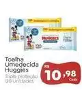 Novo Atacarejo Huggies - toalha umedecida oferta