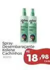 Novo Atacarejo Kolene - spray esembaraçante cachinhos oferta