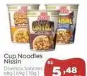 Novo Atacarejo Nissin - cup noodles oferta