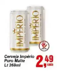 Negreiros Cerveja Império Puro Malte oferta