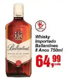 Negreiros Whisky importado ballantines 8 anos oferta