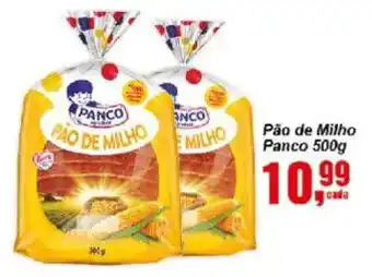Negreiros Pão de milho panco oferta