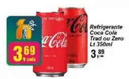 Negreiros Refrigerante Coca Cola Trad ou Zero oferta