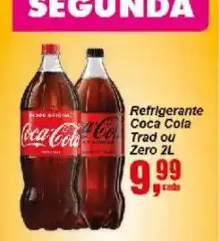 Negreiros Refrigerante Coca Cola Trad ou Zero 2L oferta