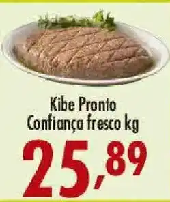 Confiança Supermercados Kibe Pronto Confiança fresco oferta